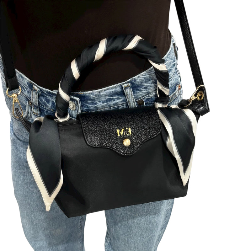 WILLOW Crossbody Bag - Large Black