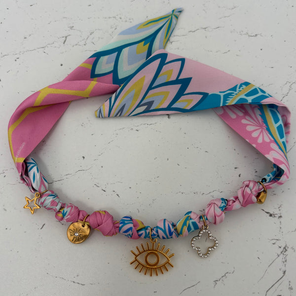 TLB Charm Necklace Satin - Keely