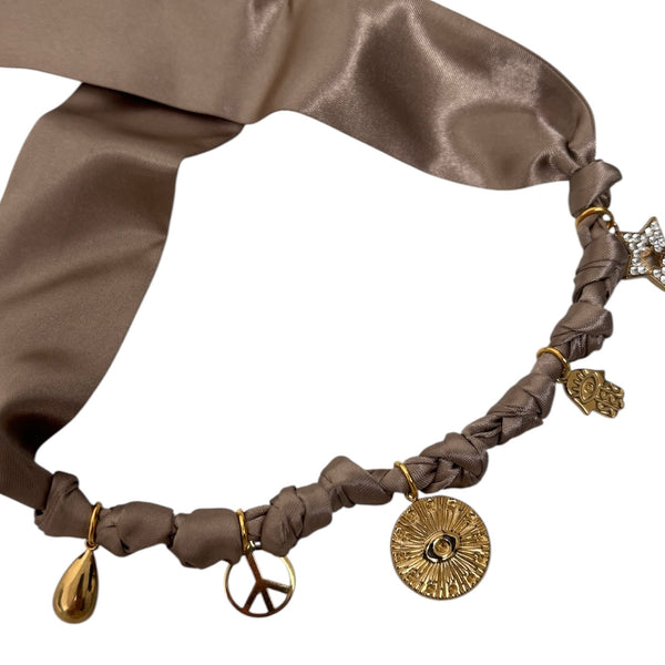 TLB Charm Necklace Satin - Kate