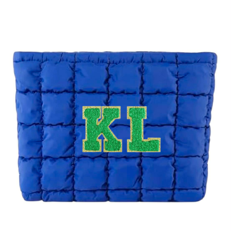 MILA Personalise Make Up Bag - Blue