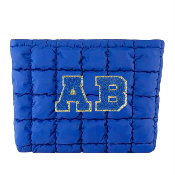 MILA Personalise Make Up Bag - Blue