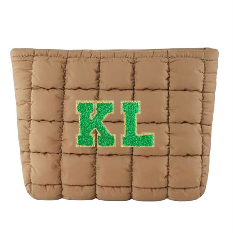 MILA Personalise Make Up Bag - Beige