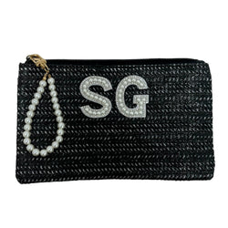 PEARLA Clutch Bag - Black