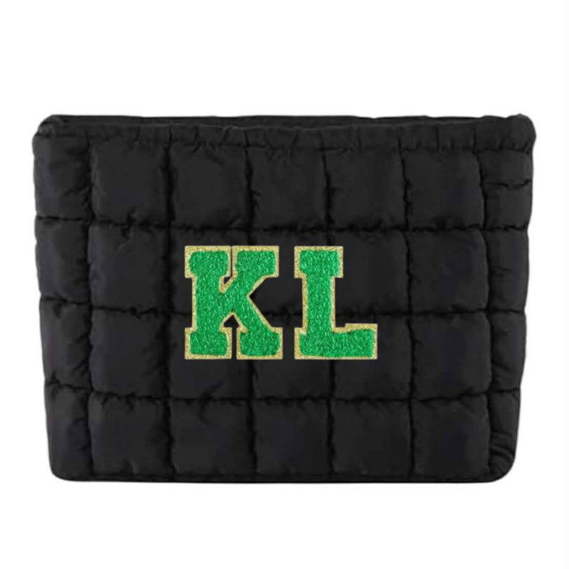 MILA Personalise Make Up Bag - Black