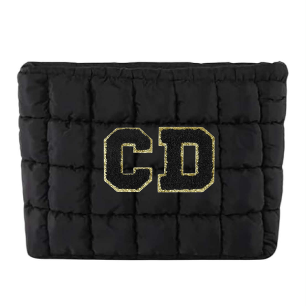 MILA Personalise Make Up Bag - Black