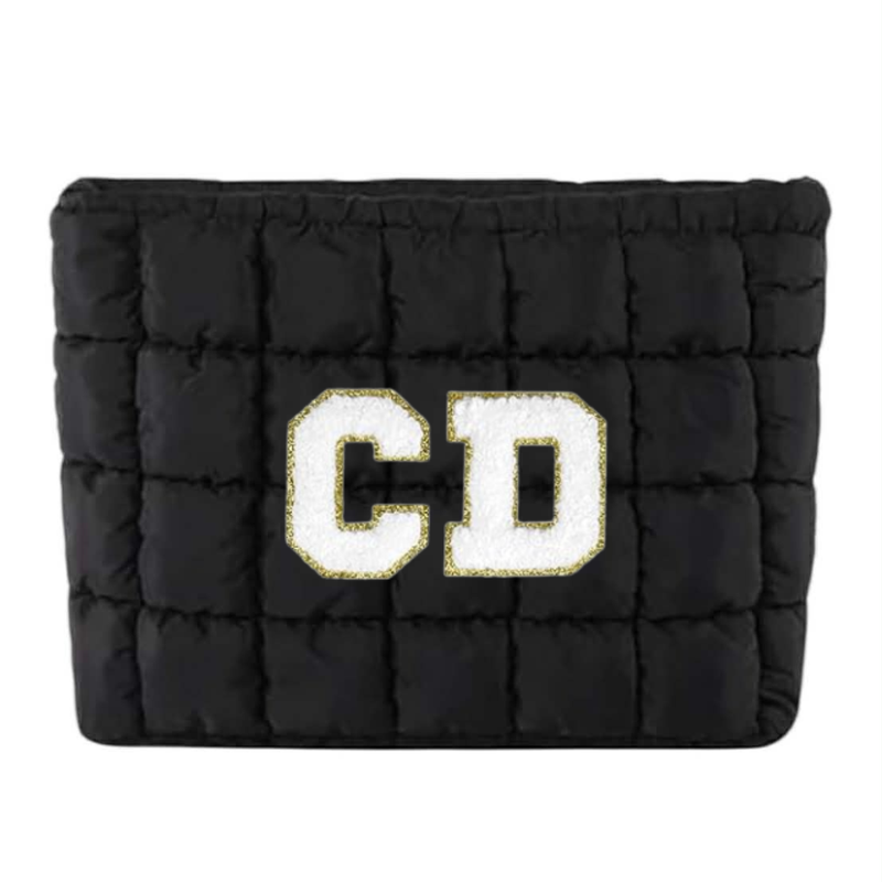 MILA Personalise Make Up Bag - Black