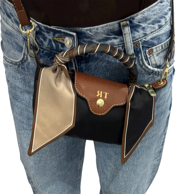 WILLOW Crossbody Bag - Black Mini Style 1