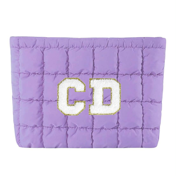 MILA Personalise Make Up Bag - Lilac