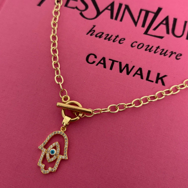 HAMZA Necklace - Gold