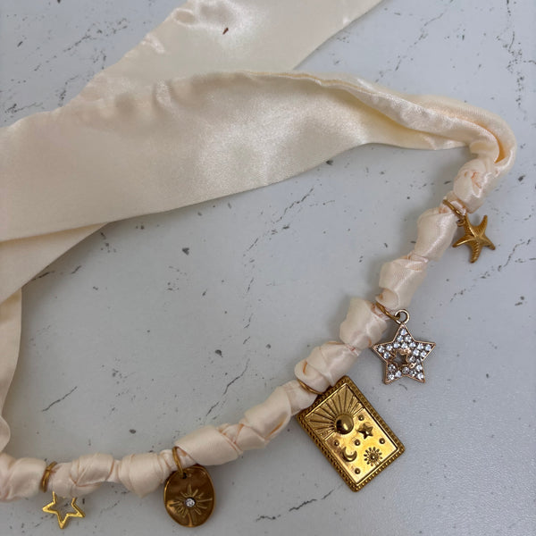 TLB Charm Necklace Satin - Lola