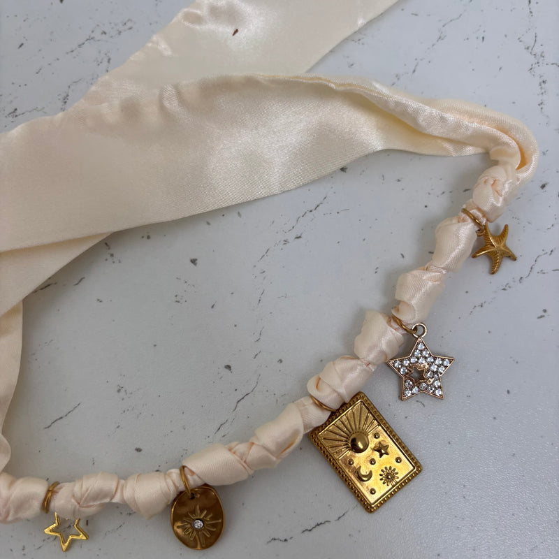 TLB Charm Necklace Satin - Lola