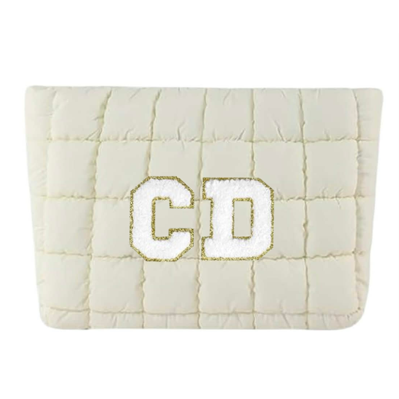 MILA Personalise Make Up Bag - Cream