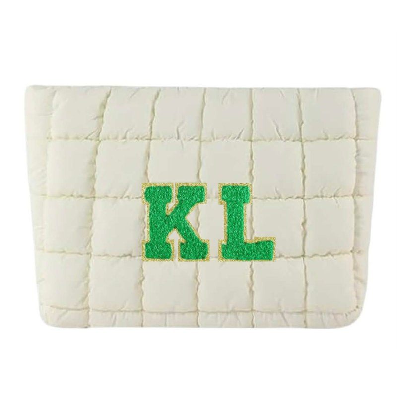 MILA Personalise Make Up Bag - Cream