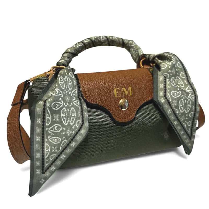 WILLOW Crossbody Bag - Khaki Mini Style 1