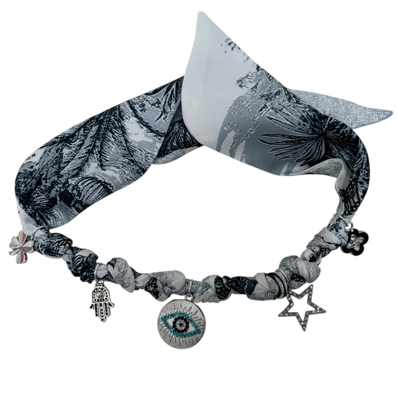 TLB Charm Necklace Satin - Mono