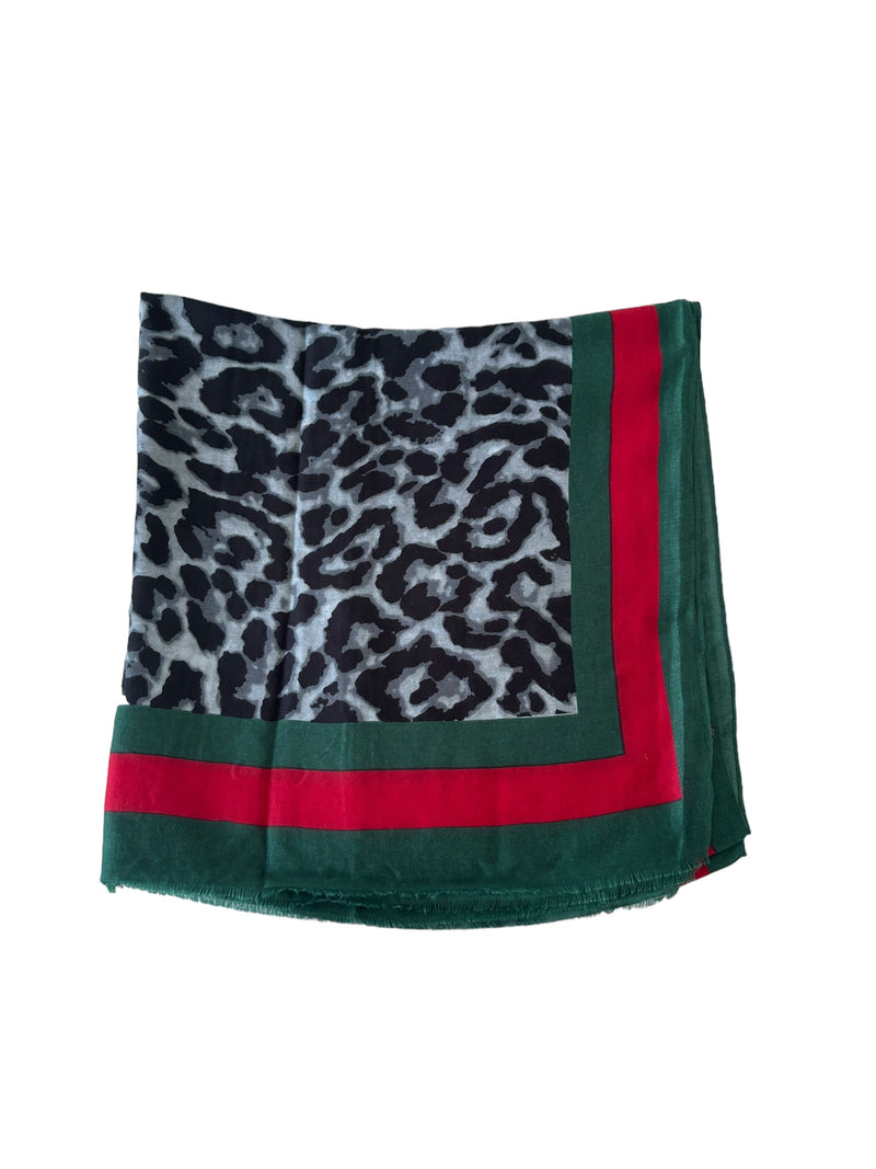 Multi Way Sarong - LEOPARD Black