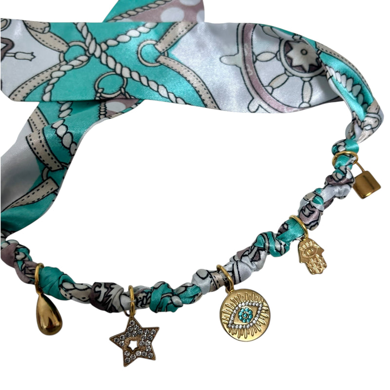 TLB Charm Necklace Satin - Amiee