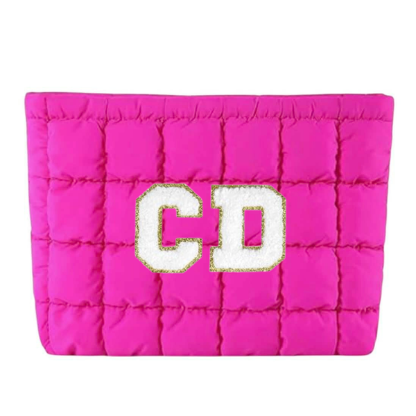 MILA Personalise Make Up Bag - Neon Pink