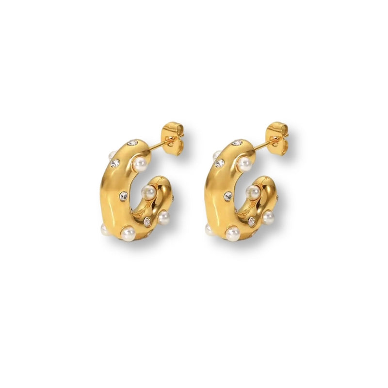 Ayla Earrings - Gold
