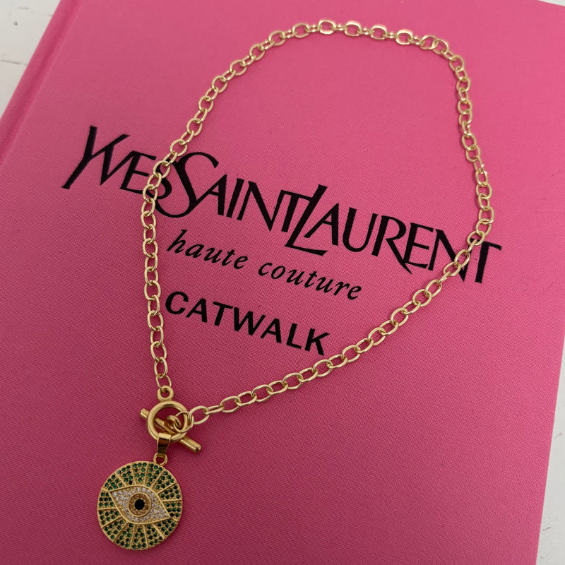 EMERALD Necklace - Gold