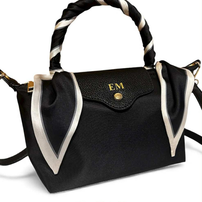 WILLOW Crossbody Bag - Large Black