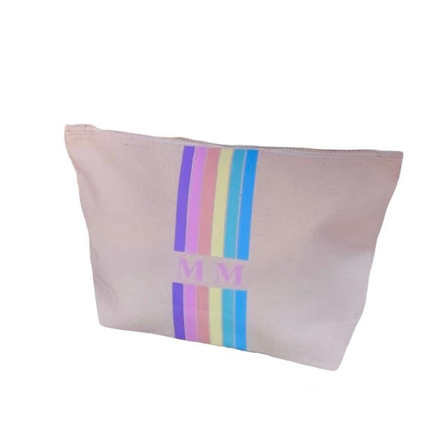 Rainbow Personalised Make up Bag