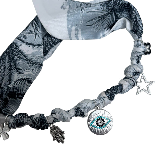 TLB Charm Necklace Satin - Mono