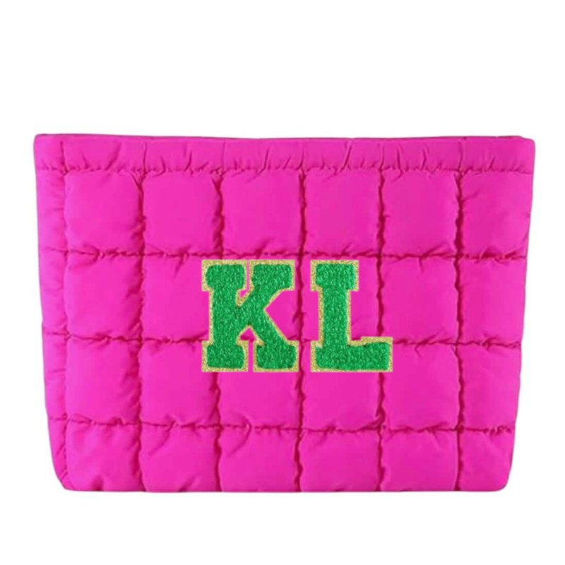 MILA Personalise Make Up Bag - Neon Pink