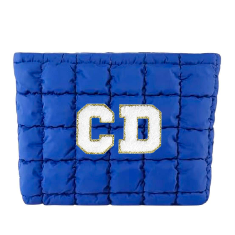 MILA Personalise Make Up Bag - Blue