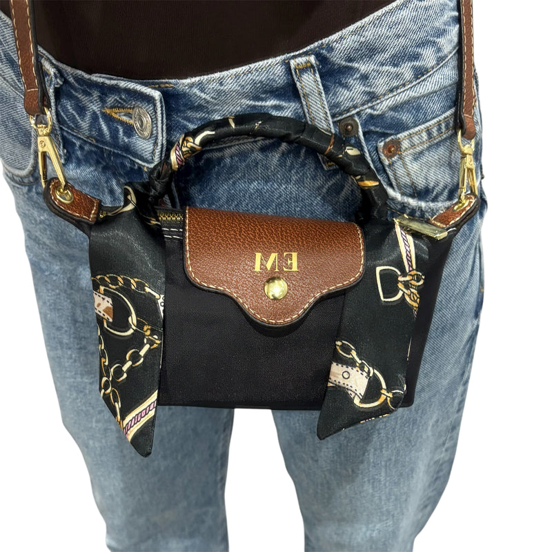 WILLOW Crossbody Bag - Black Mini Style 3