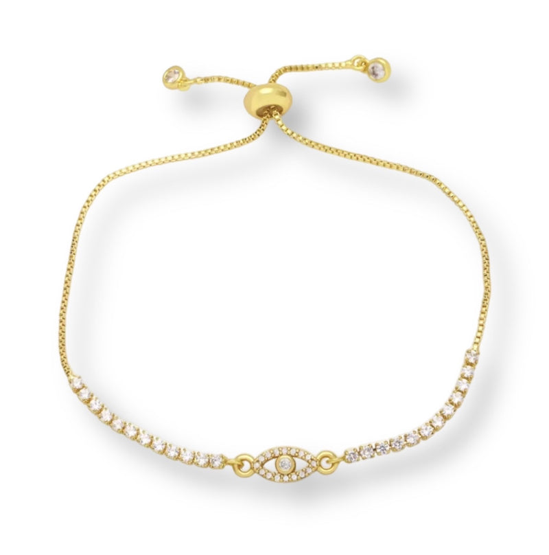 Maeve Bracelet - Gold/Clear