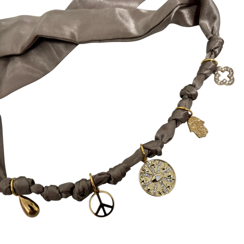 TLB Charm Necklace Satin - Kate