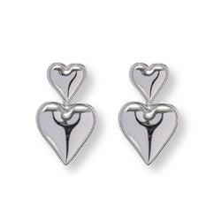 Love Earrings - Silver