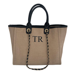 TLB v2 Chain Tote Bag - Black Trim