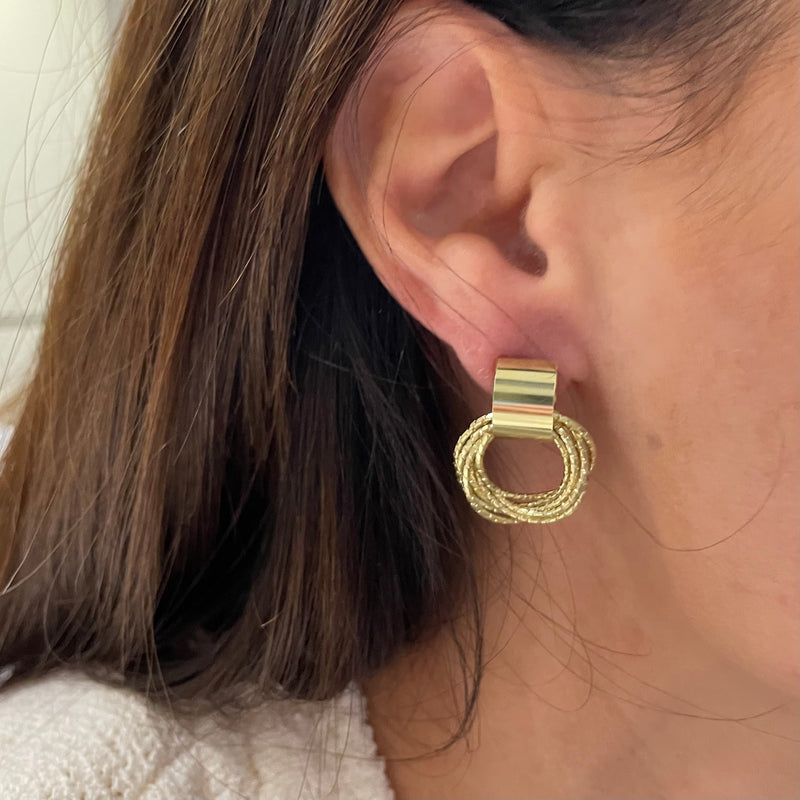 Rhea Earrings - Gold