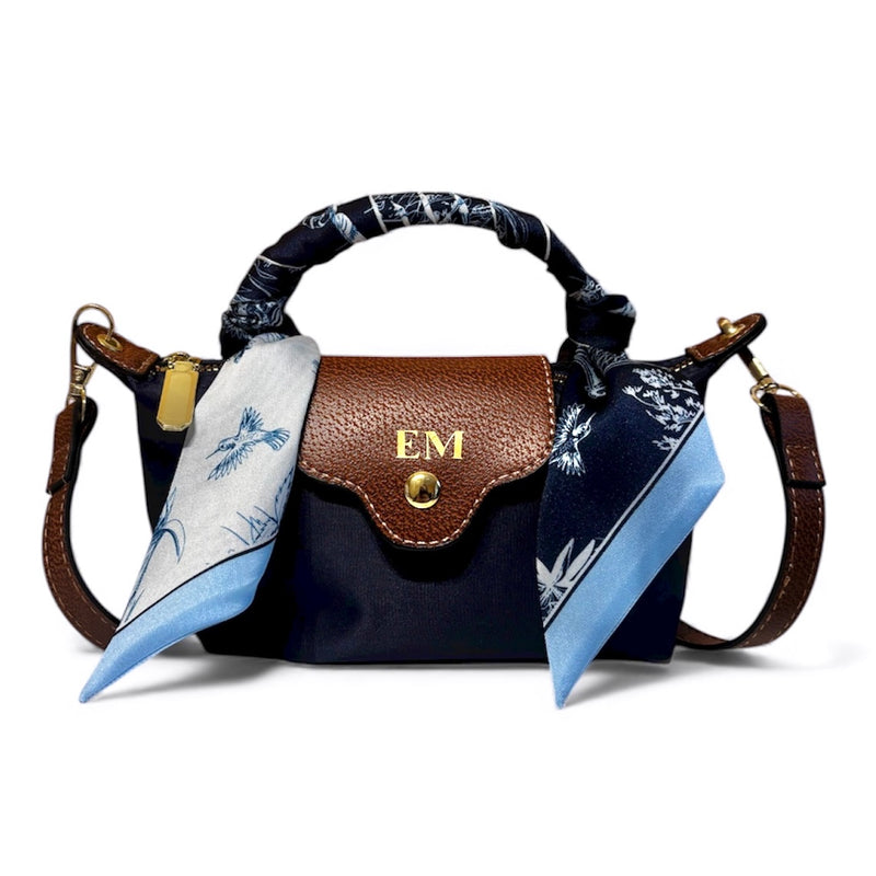 WILLOW Crossbody Bag - Navy Mini Style 2