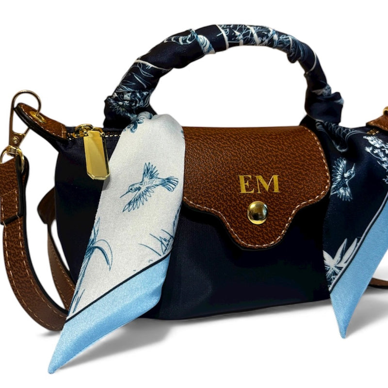 WILLOW Crossbody Bag - Navy Mini Style 2