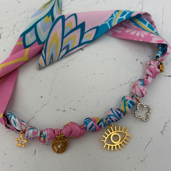 TLB Charm Necklace Satin - Keely