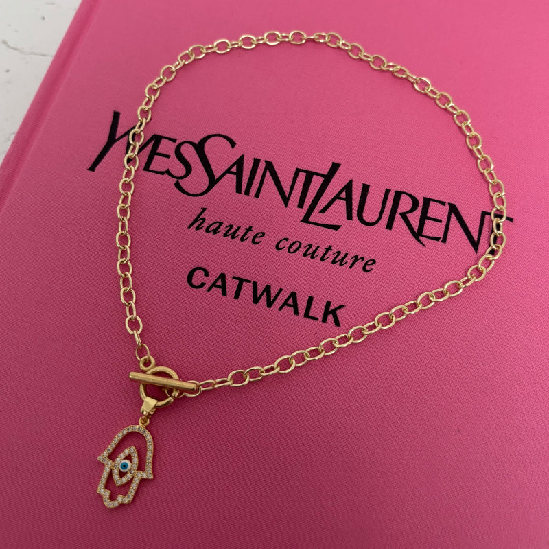 HAMZA Necklace - Gold