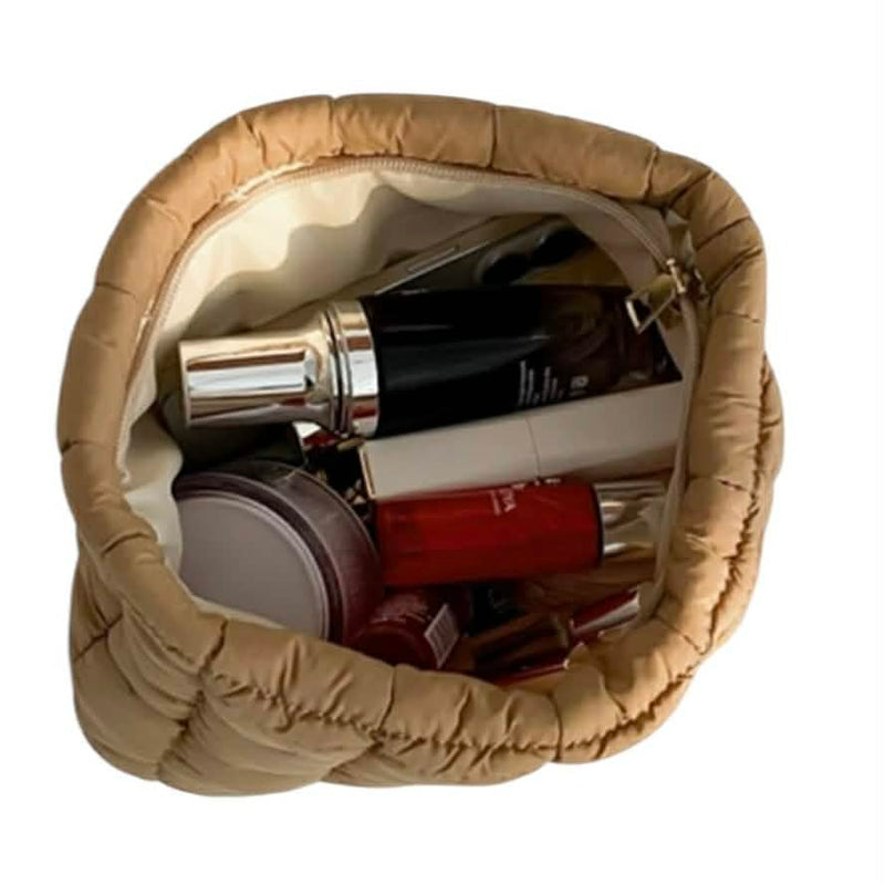 MILA Personalise Make Up Bag - Beige