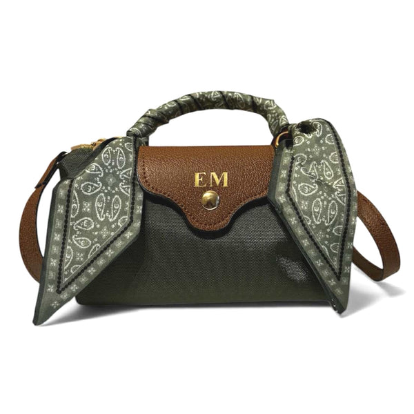 WILLOW Crossbody Bag - Khaki Mini Style 1