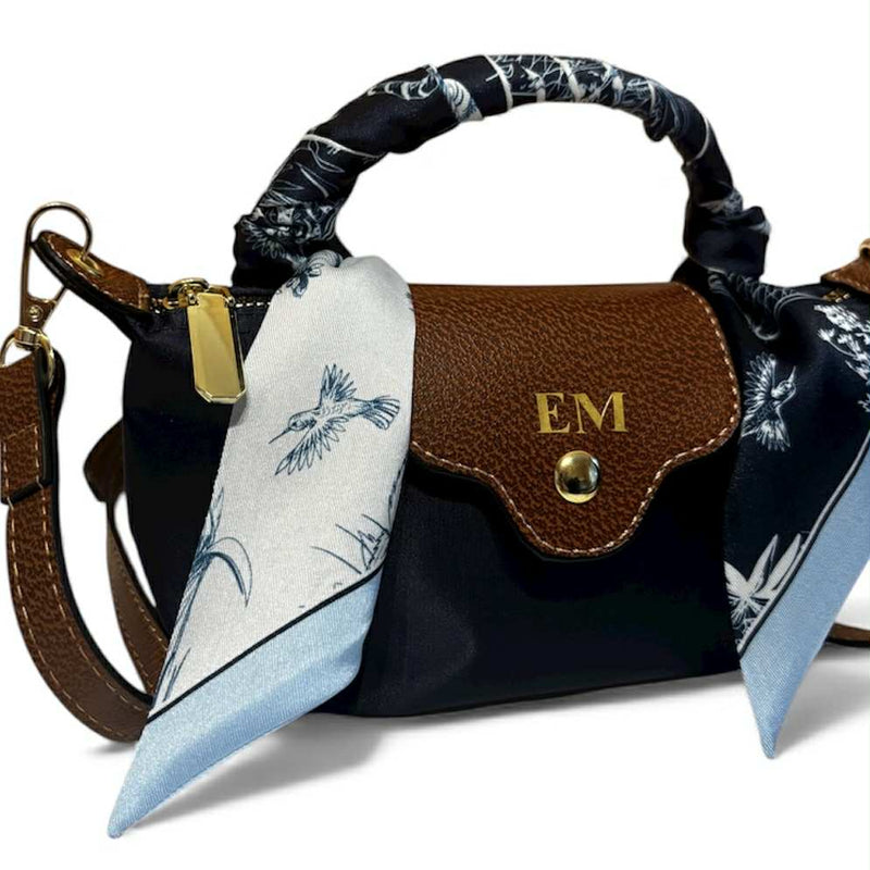 WILLOW Crossbody Bag - Navy Mini Style 2