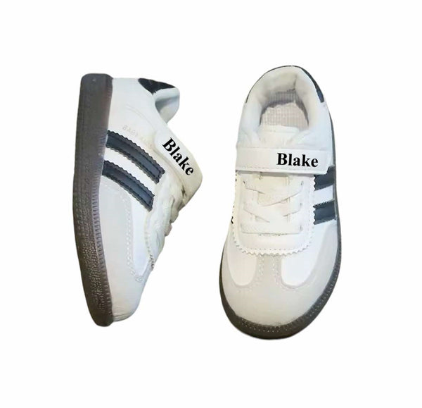 AIDA Children's Personalised Trainers - Mini White