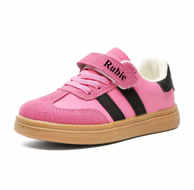 AIDA Children's Personalised Trainers - Pink