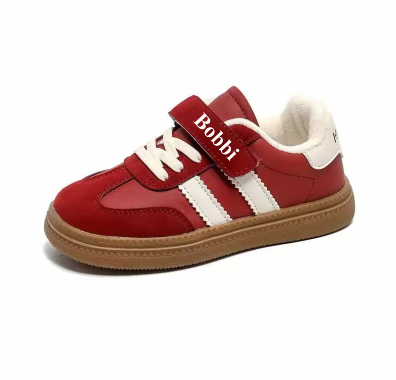 AIDA Children's Personalised Trainers - Red