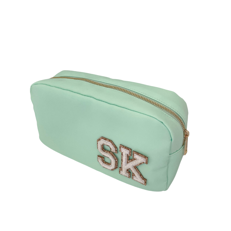 Mint Green Medium Pouch - 2 patches