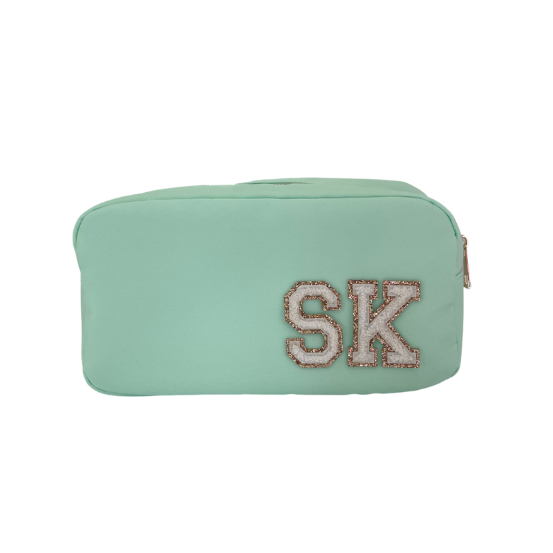 Mint Green Small Pouch - 2 patches