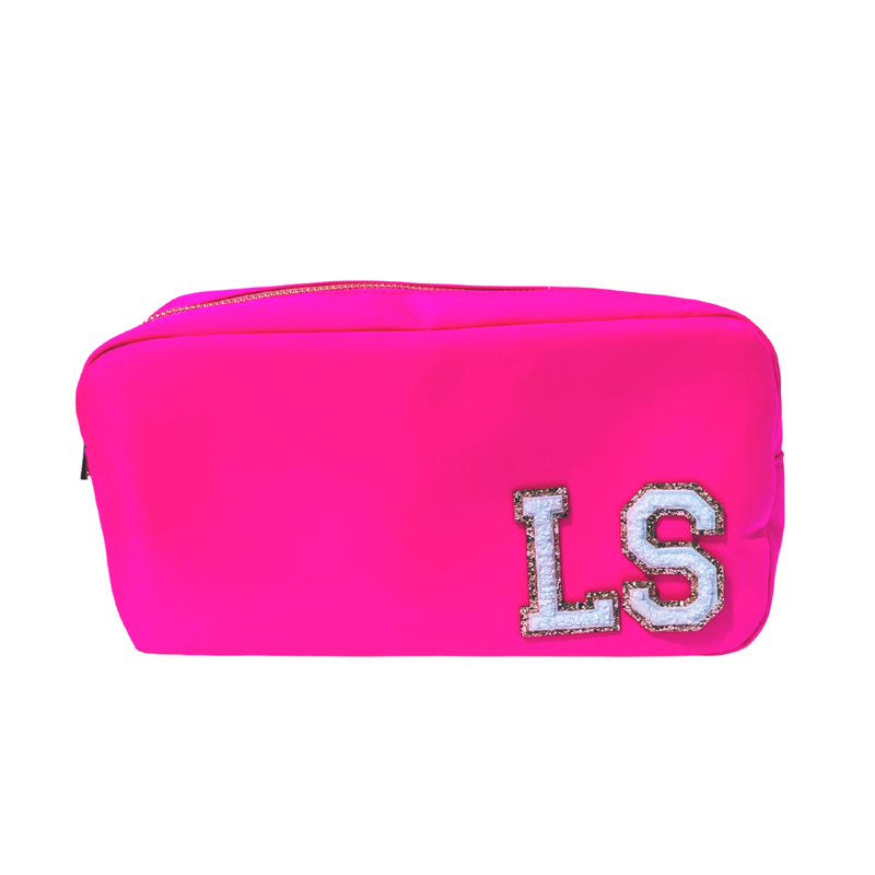 Neon Pink Medium Pouch - 2 patches