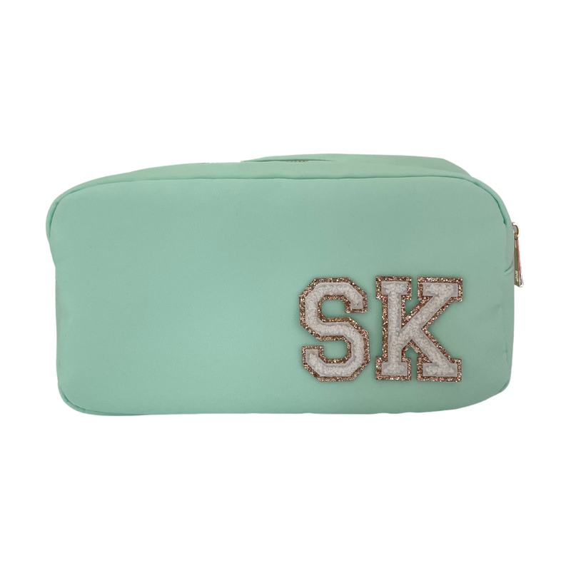 Mint Green Medium Pouch - 2 patches