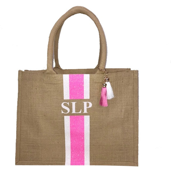 image 2 of GLITTER Personalised Tote Bag  - Large